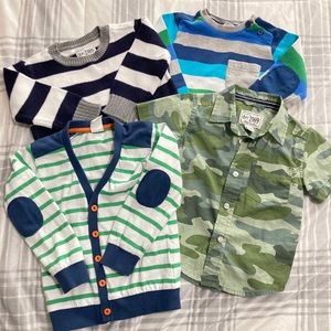 Group of Baby Boy Tops